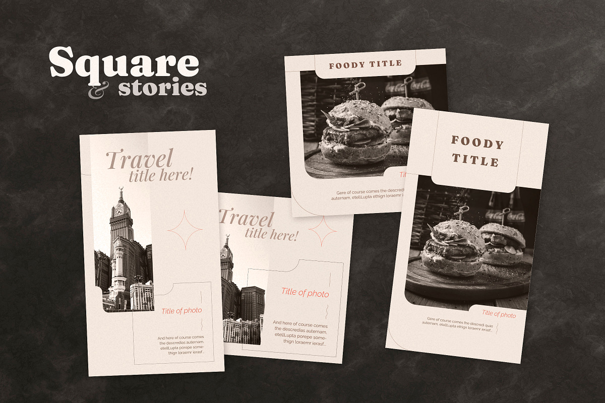 Distinct Social Media Templates, a Social Media Template by Luuqas Design (Photo 2 of 9)