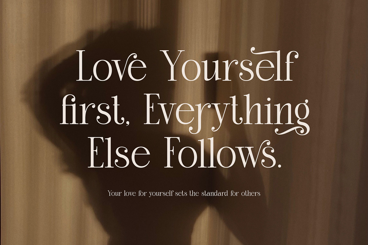 Think Swite Elegant Serif Font, a Serif Font by Graphicxell (Photo 6 of 8)