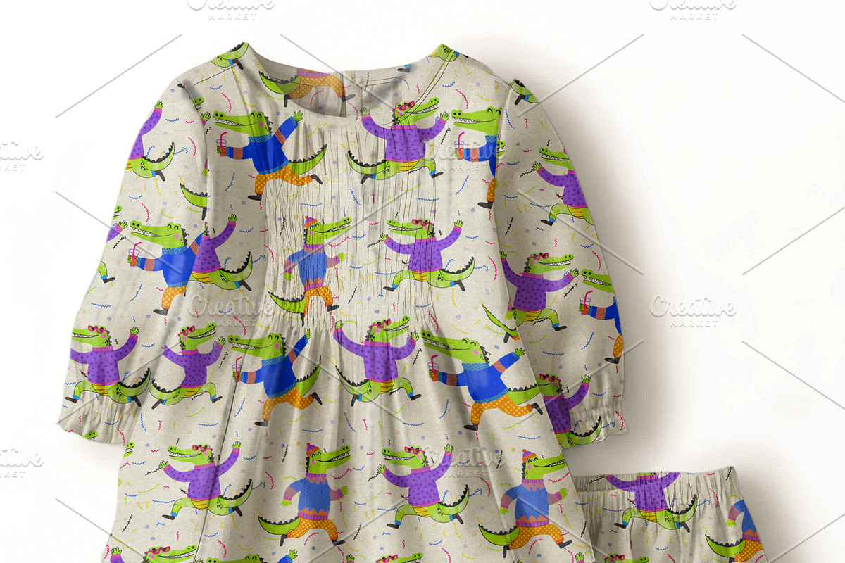 Croc-ON-Roll Collection, a Pattern Graphic by Nora Gad (Photo 7 of 21)