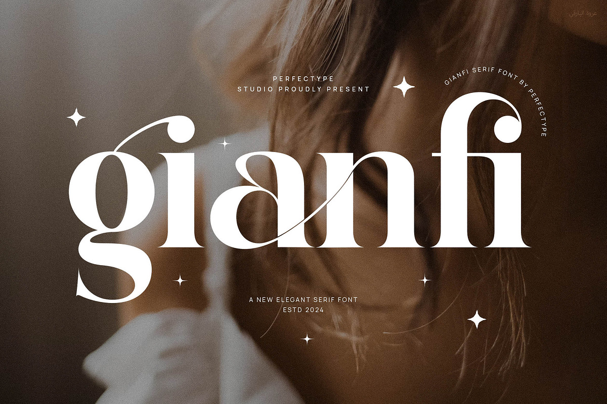 Ganfi Elegant Ligature Serif Font, a Serif Font by Perfectype (Photo 1 of 8)