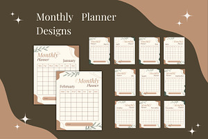 Elegance Fully Planner Template