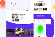 About Us UI KIT, an UI Kit Template by ArtGalaxy (Thumbnail 1 of 2)