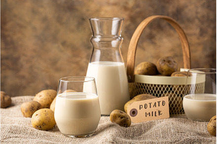 Potato milk alternative non dairy, a Food & Drink Photo by Iryna Melnyk Photography