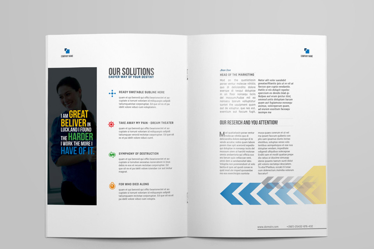 Brochure Template, a Brochure Template by Elite_Standard (Photo 5 of 8)