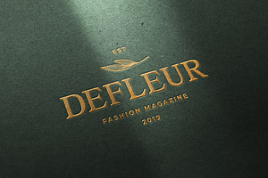 Craft Paper Logo Mockup, a Mockup by Design Squad