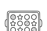 46 Christmas Market Vendor Icons, an Outline Icon by adenpinkstore (Thumbnail 6 of 20)