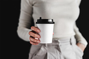 Paper coffee cup mock-up, a Cups & Container Mockup by eezo (Thumbnail 3 of 3)