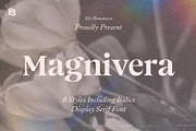 Magnivera; 8 Display Serif Font, a Serif Font by Eko Bimantara (Thumbnail 1 of 11)