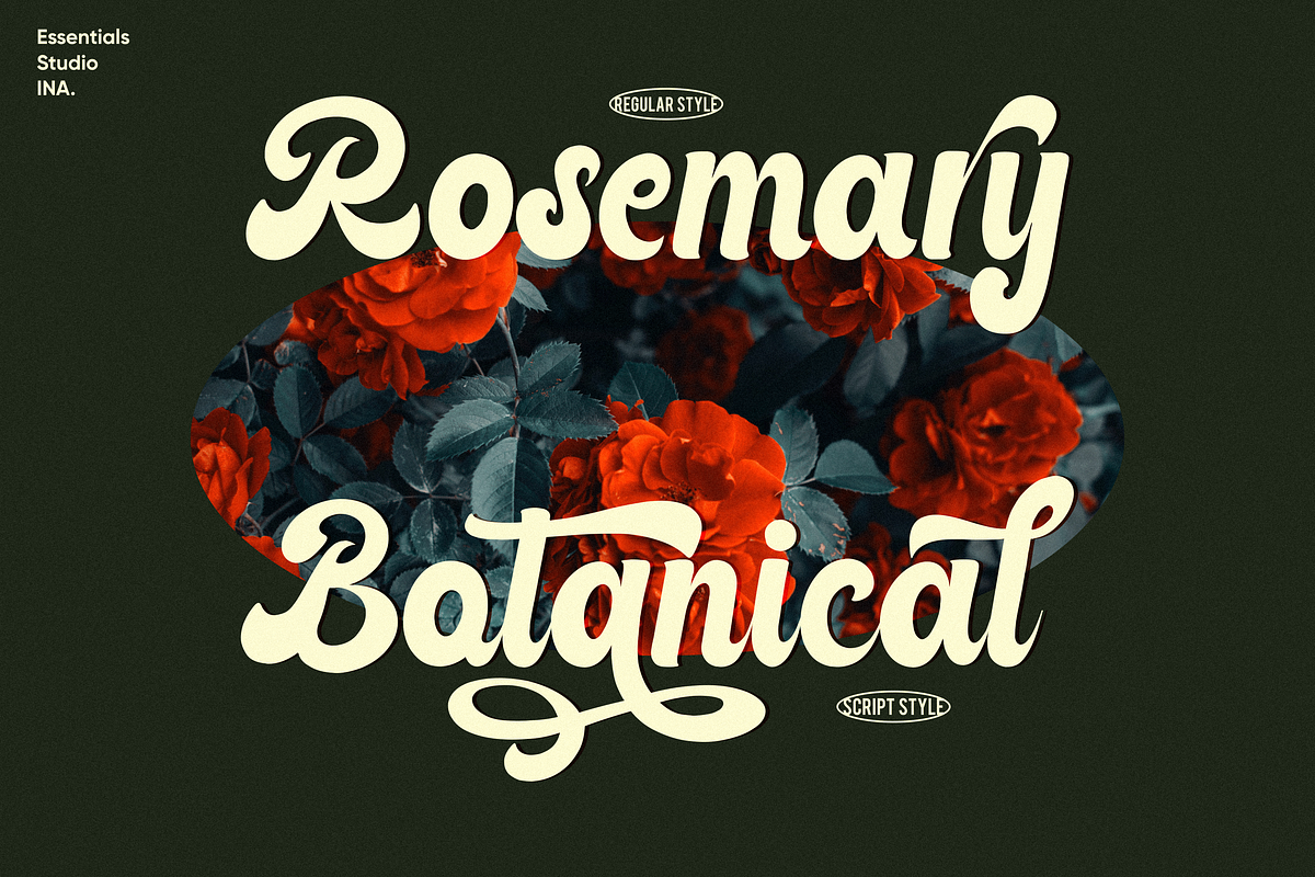 Rateline - Retro Script Font 2 Style, a Script Font by Essentials Studio (Photo 2 of 15)