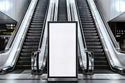 Led Advertising Mockup in Airport, an Advertising Mockup by rodrigofkaminski (Thumbnail 2 of 2)