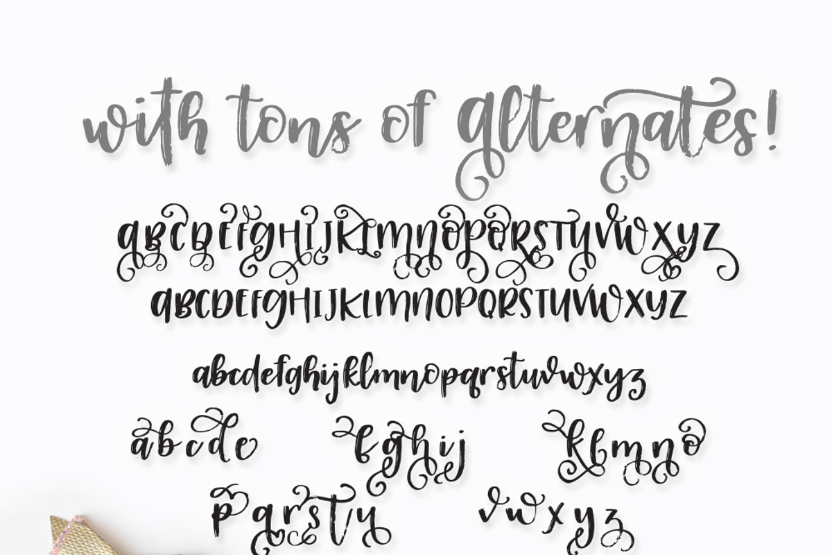 Lizabette Font preview 2