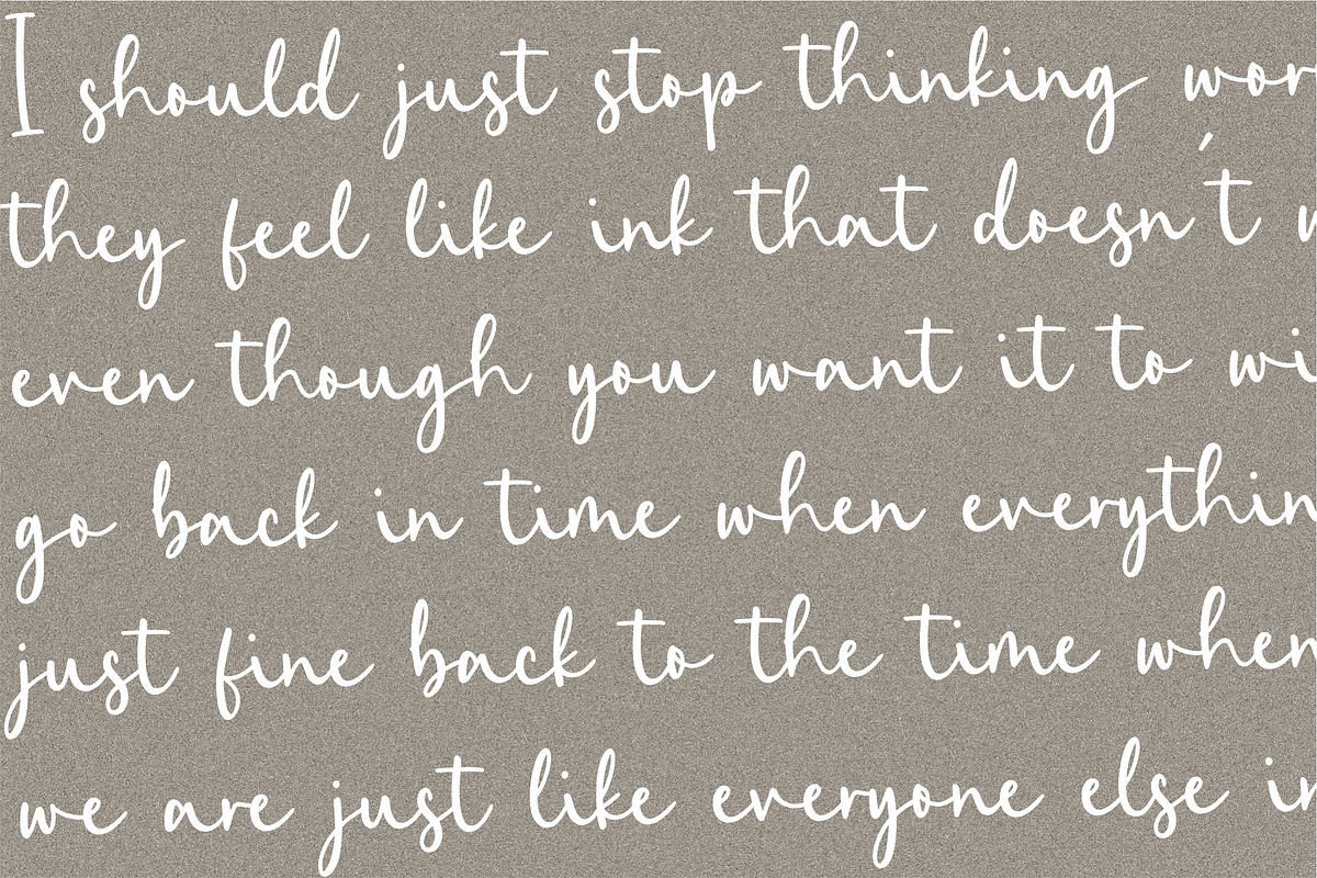 Zaniola Lavolce - Modern Calligraphy, a Script Font by Balpirick Studio (Photo 5 of 7)