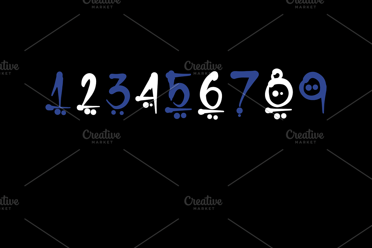 DOTTY BOLD CAPS, a Handwritten Font by Beau Hopps Design (Photo 6 of 9)