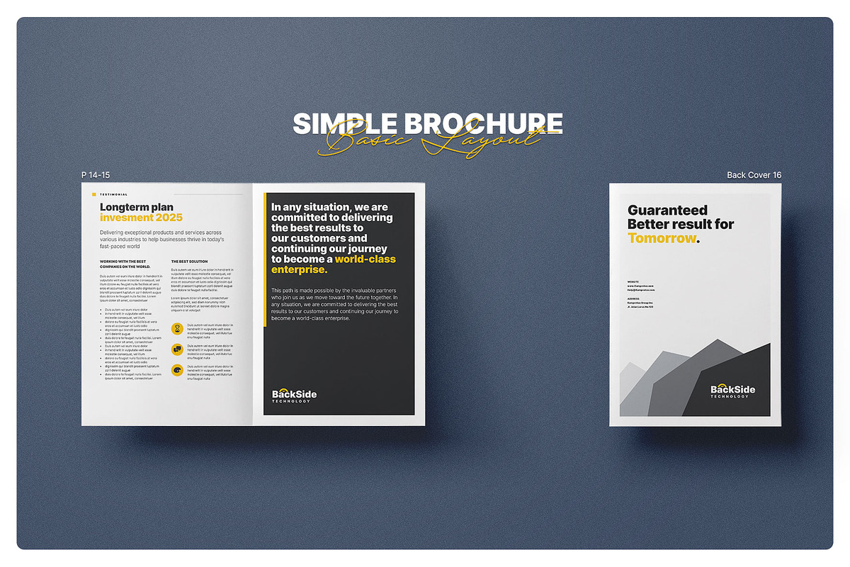 Brochure, a Brochure Template by Proonty (Photo 5 of 5)