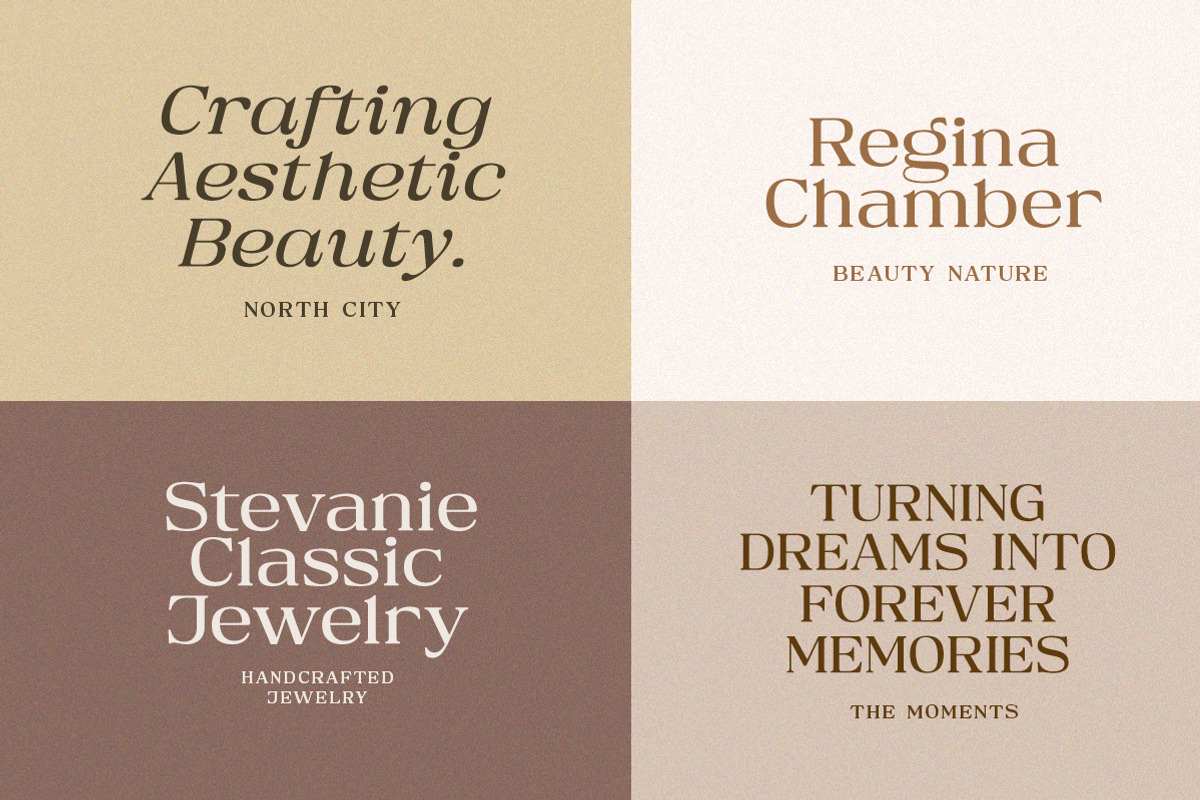 Mosaic Melodies - Stylish Serif, a Serif Font by Typeskets (Photo 9 of 11)