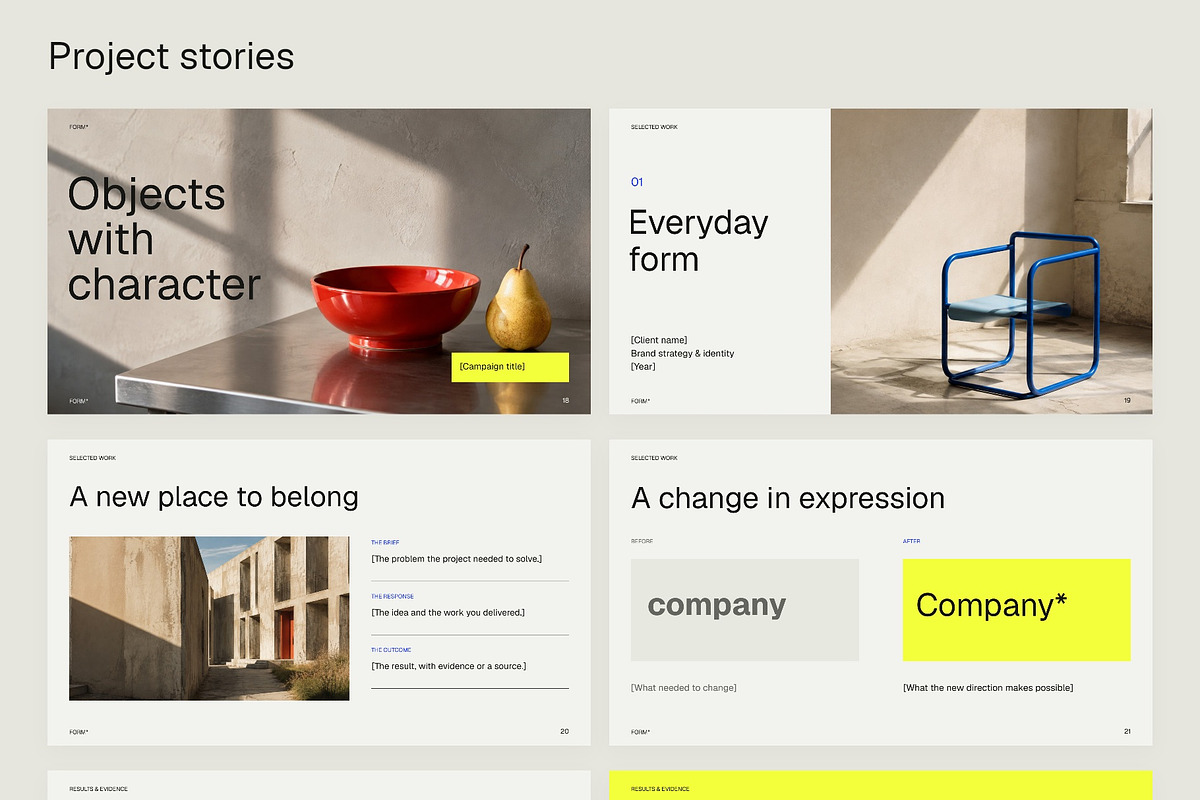FORM Presentation System, a Presentation Template by Oday Noon (Photo 4 of 7)