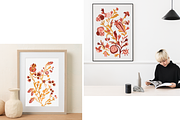 Floral Patterns Vector Clipart PNG, a Pattern Graphic by ARTMIRU (Thumbnail 8 of 15)