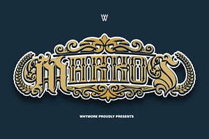 Markos Blackletter Tattoo Font