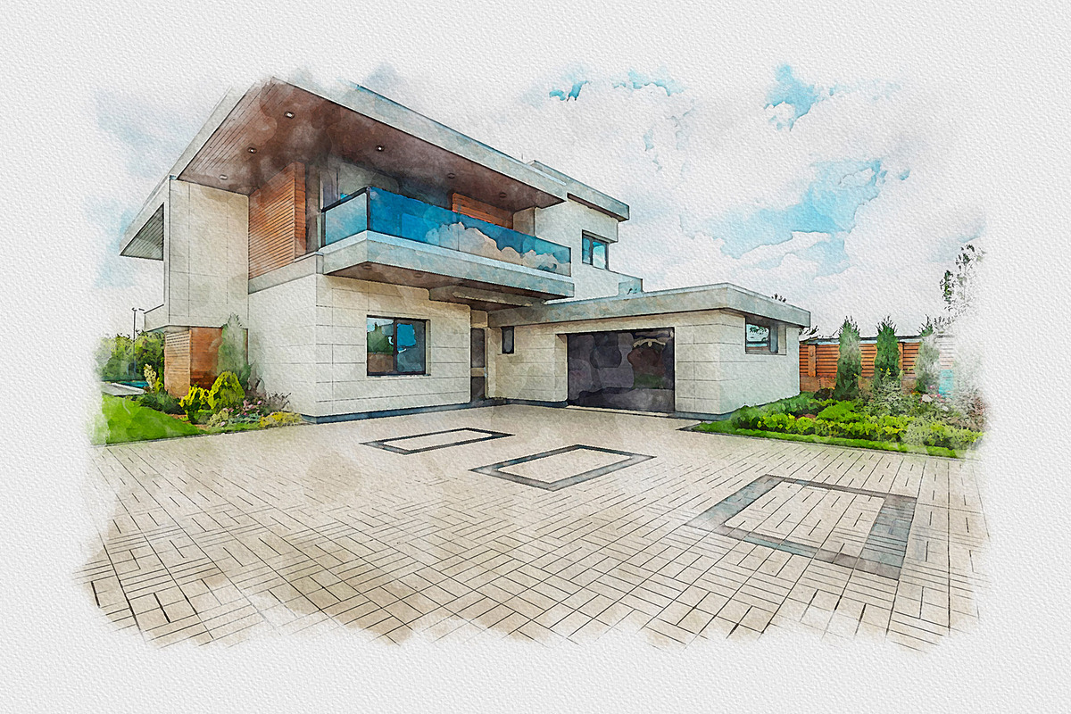House Portrait from Photo Action, an Action Add-On by MRI STUDIO (Photo 13 of 17)
