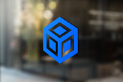 Minimal Geometric Hexagon Cube Logo, a Branding & Logo Template by Vectorium Studio (Thumbnail 7 of 9)
