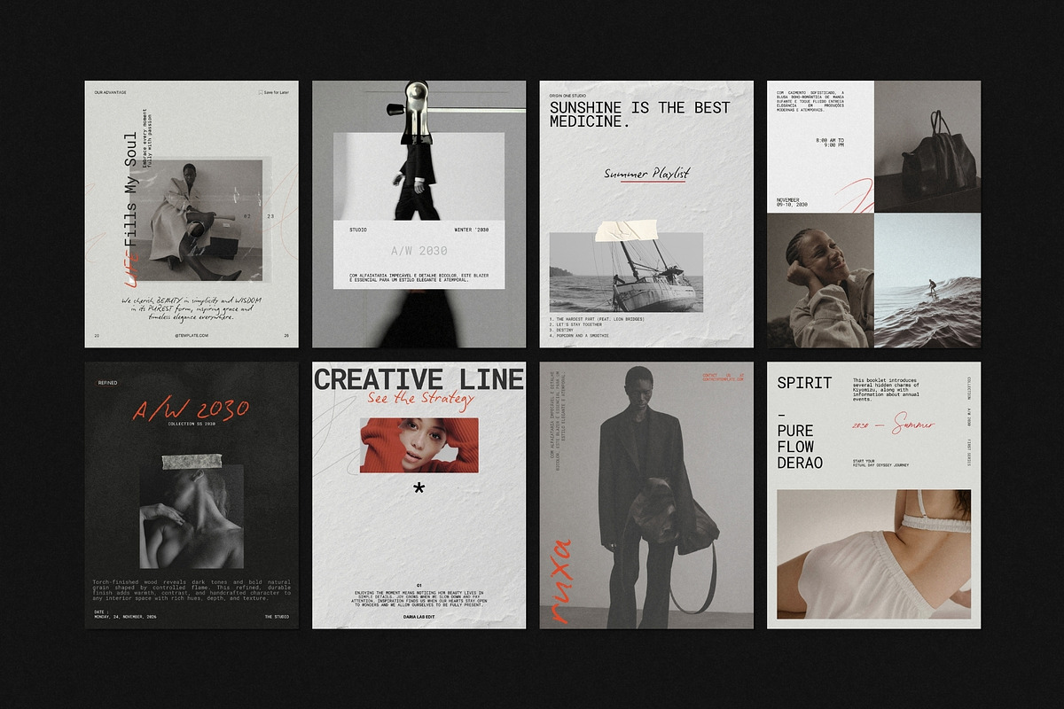 KYRO | Social Media Kit (I), a Social Media Template by Crafted Pixel (Photo 2 of 10)