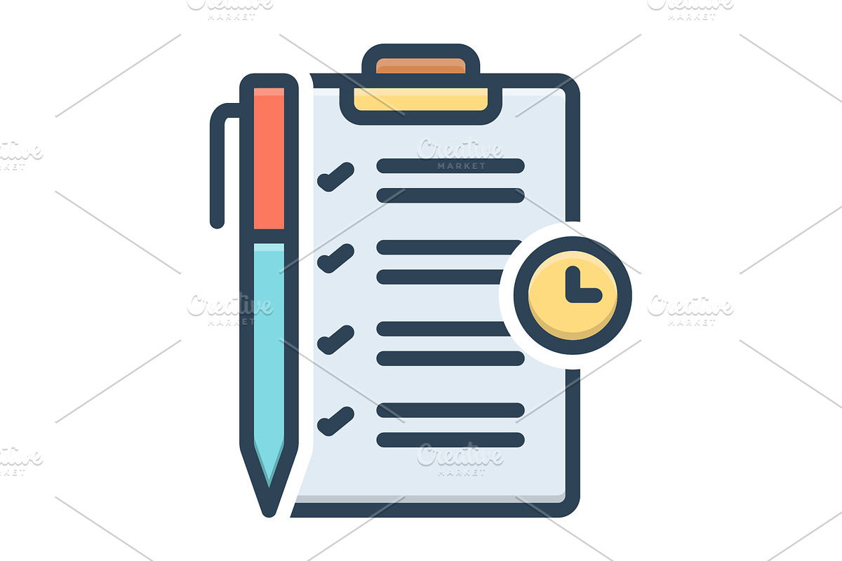 Task checklist color icon, a Duotone Icon by Creative priyanka