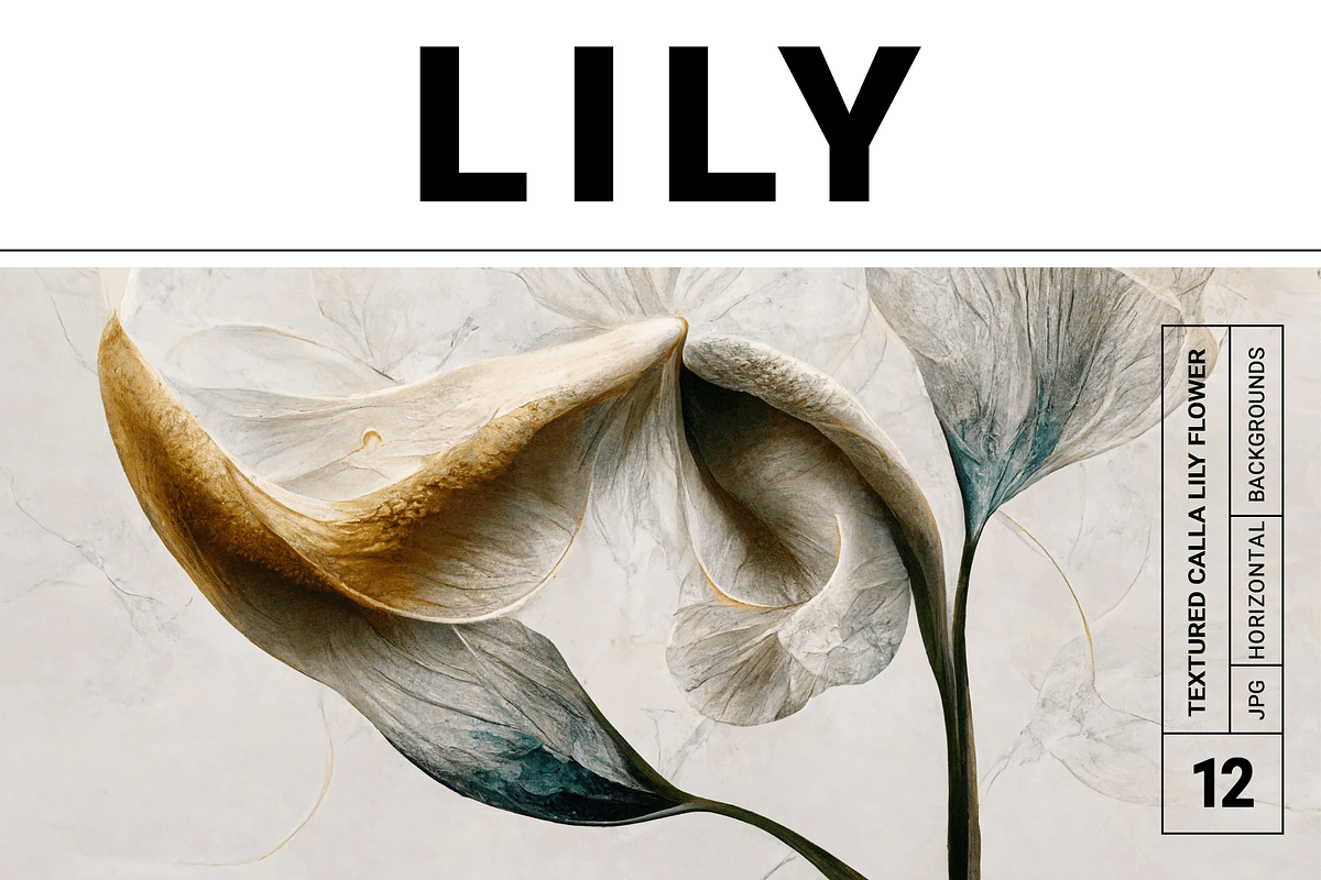 Lily Collection · Calla Lily Flowers, a Decorative Illustration by milatovar (Photo 1 of 16)