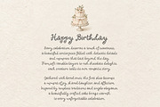 Clover Fields // 02 Font and Extras, a Script Font by Struggle Studio (Thumbnail 3 of 11)