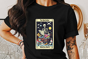 Funny Horror Tarot Cards PNG Bundle, a Decorative Illustration by Twisted Mountains (Thumbnail 2 of 10)