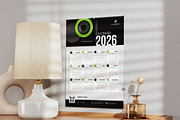 2026 Wall Calender – Yearly Calendar, a Stationery Template by Spark_Creative (Thumbnail 3 of 5)