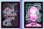 Gemini Cows Retro Typeface, a Font by Rachel McBride Creative (Thumbnail 6 of 9)