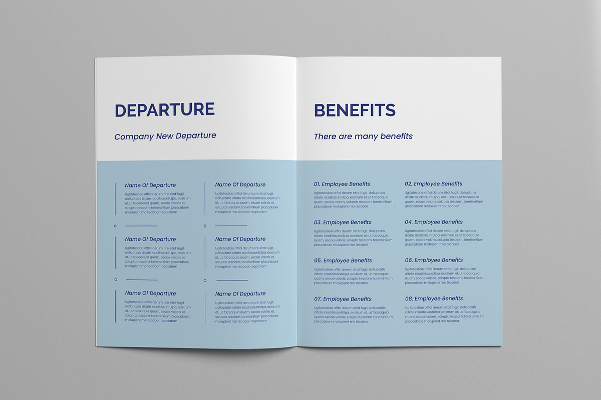 HR Employee Handbook | Canva, a Brochure Template by Pixelpick (Photo 6 of 9)