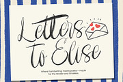 Letters To Elise, a Script Font by Madjack.font (Thumbnail 1 of 10)