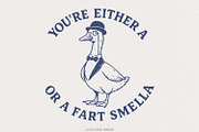 Youre Either a Fart Smella PNG, an Illustration by SharpMarketplace (Thumbnail 1 of 9)