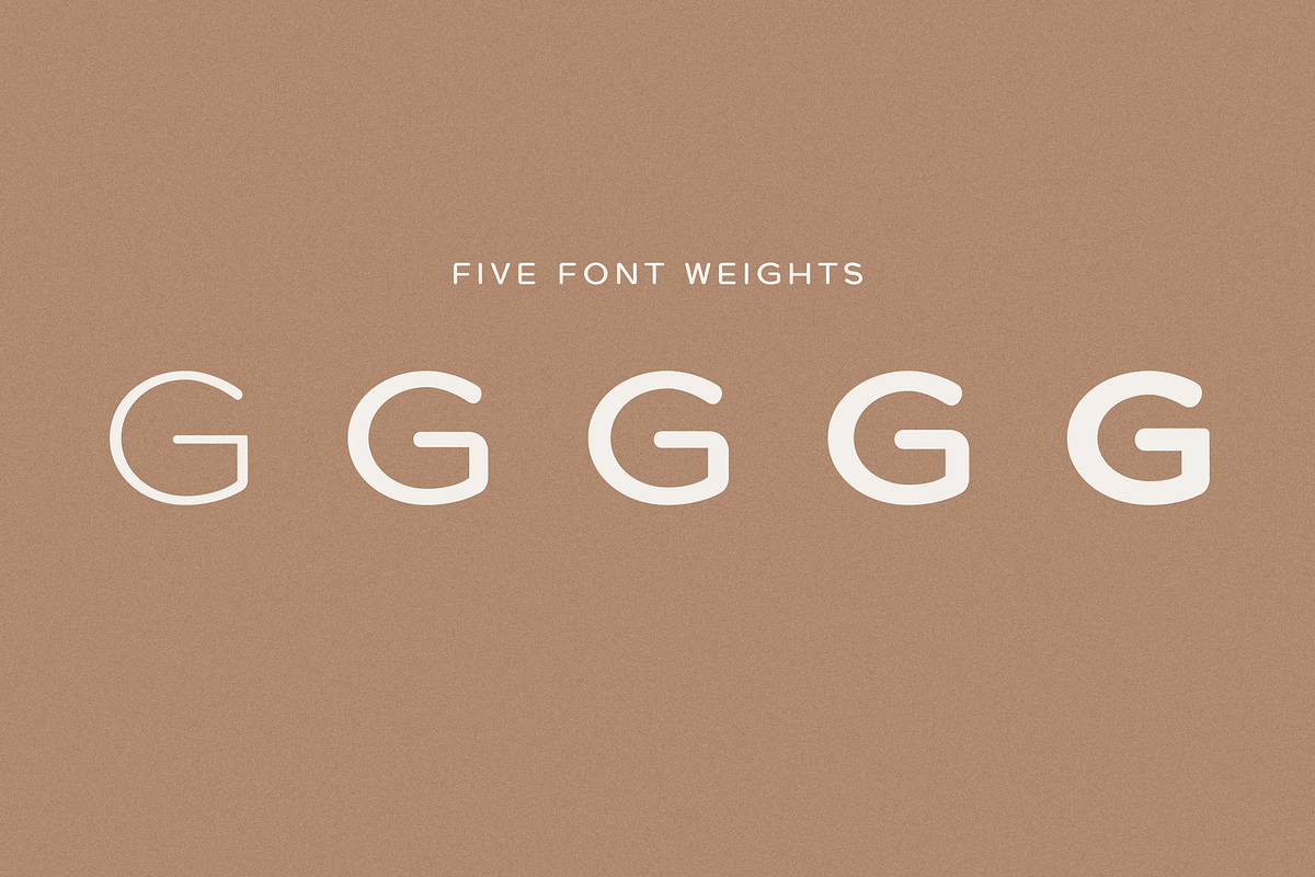 Pulse Rounded - A Modern Typeface, a Sans Serif Font by Cassandra Cappello (Photo 5 of 10)