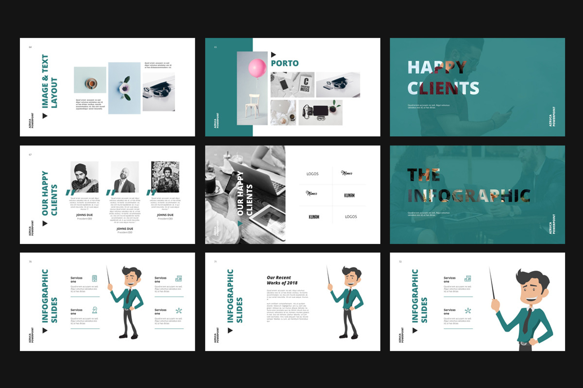 Azruca Powerpoint Templates, a Presentation Template by Azruca (Photo 9 of 11)