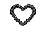 Floral Heart Wreath SVG Bundle, an Illustration by Gaye Art (Thumbnail 31 of 31)