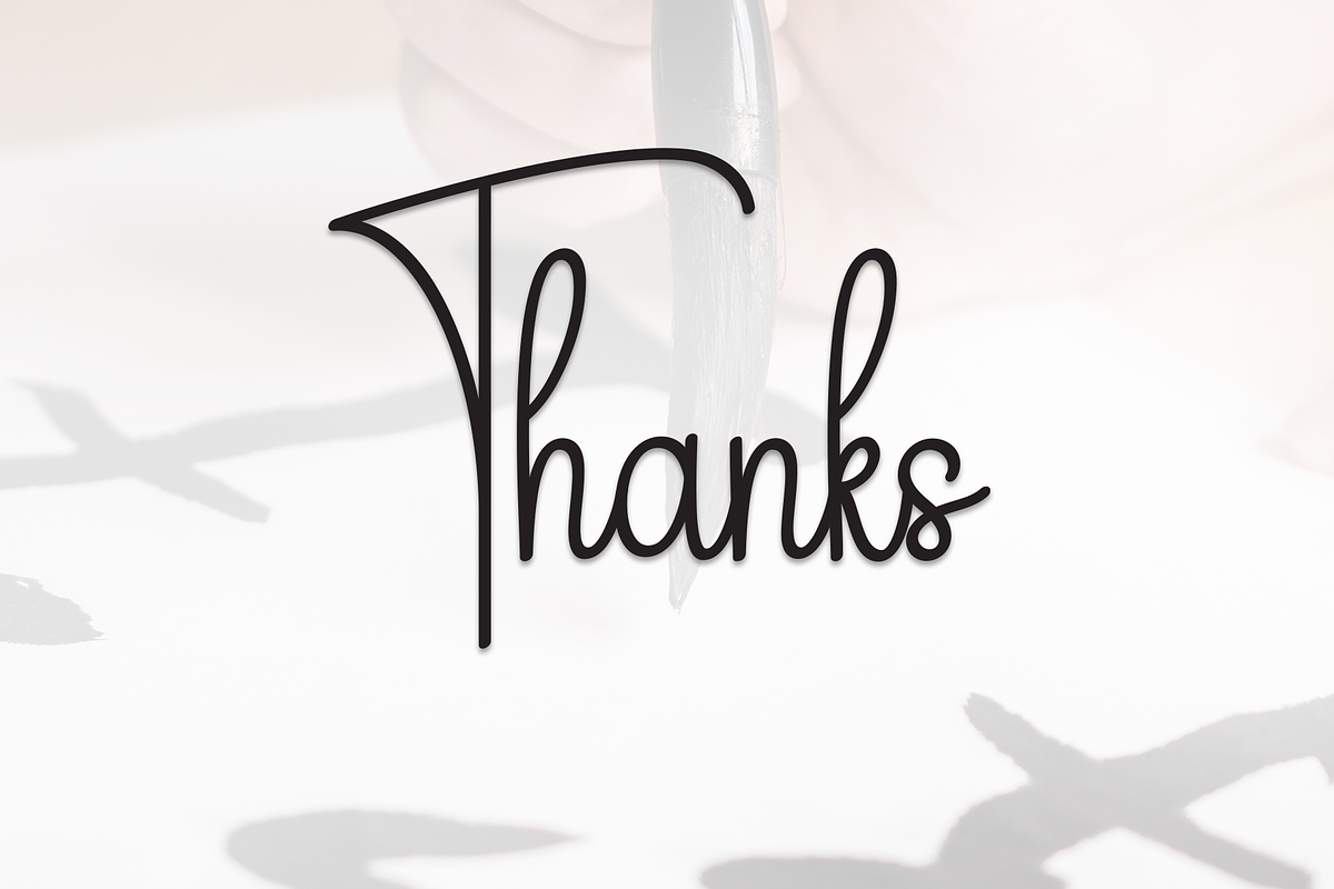 Calligraphy | Script Font, a Handwritten Font by Scratchones (Photo 9 of 9)