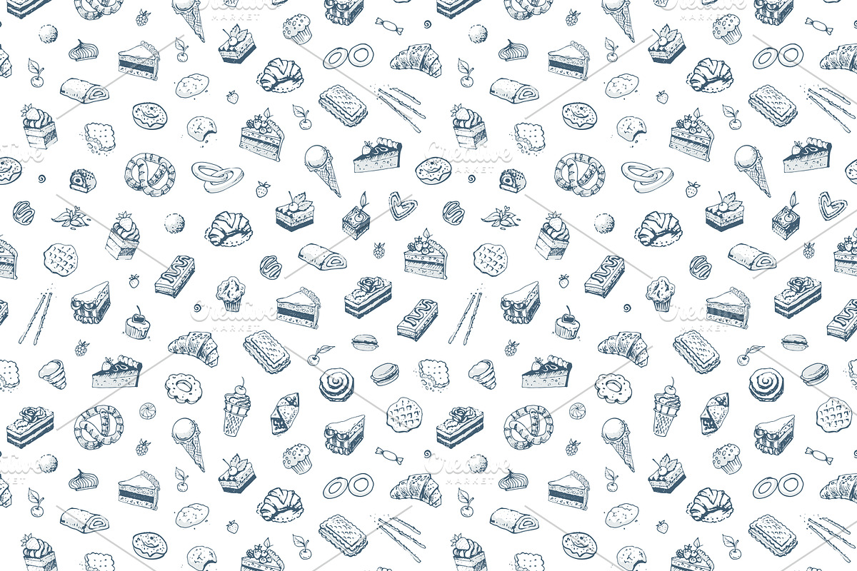 Bakery icons and calligraphy, a Food Illustration by Margo Miller (Photo 27 of 30)