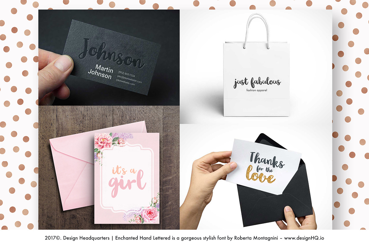 40% OFF - ENCHANTED SCRIPT FONT preview 4