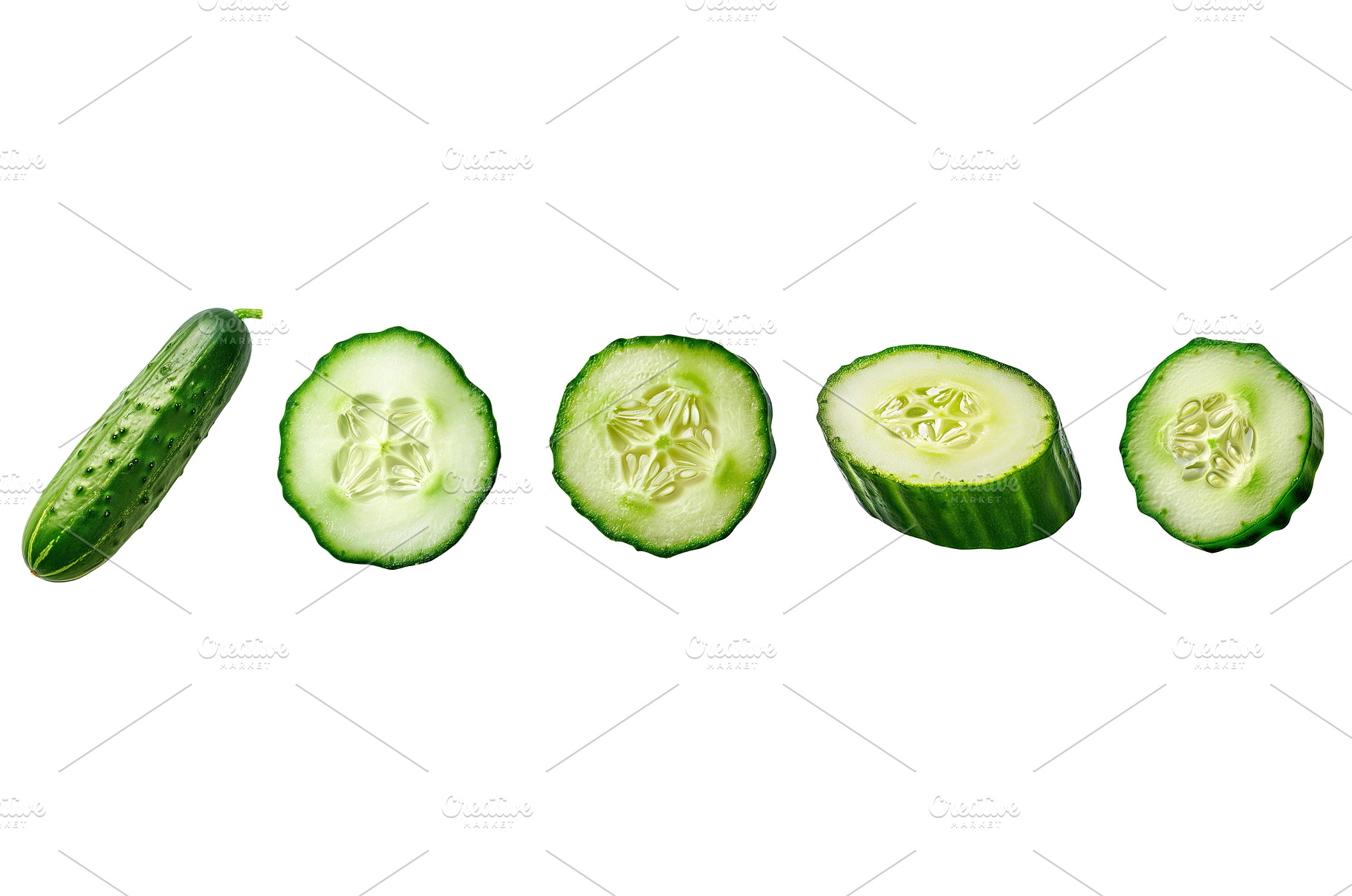 A fresh cucumber, a Food & Drink Photo by piter.goskov