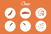 Autumn Brush set for Procreate, a Brush Add-On by Littlefield Design (Thumbnail 8 of 16)