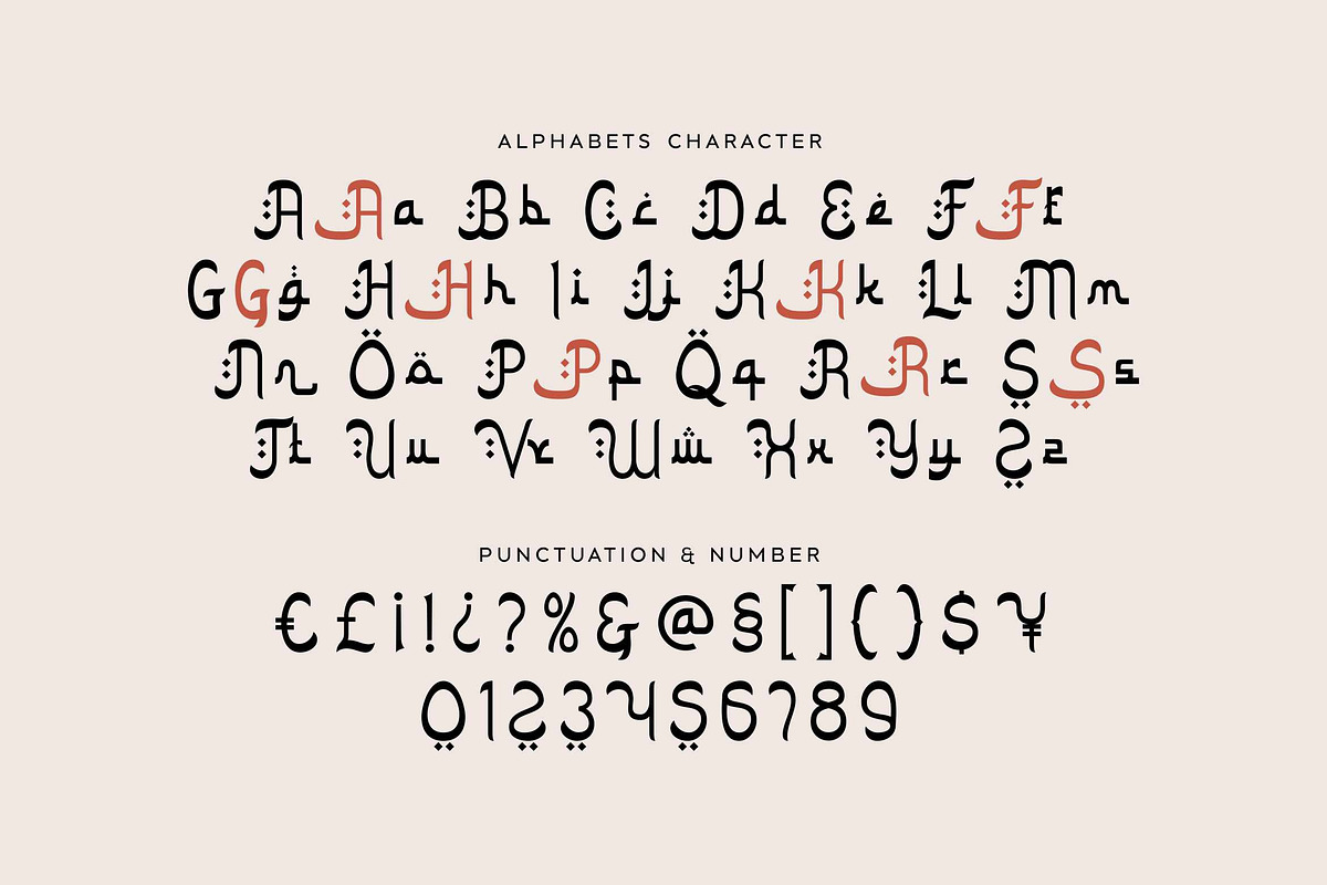 Tasbikh - Arabic Font Style, a Font by Runsell Studio (Photo 5 of 5)