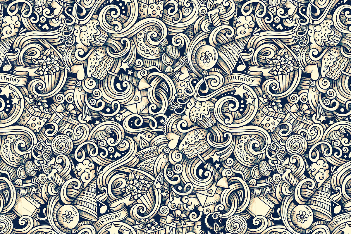 Holiday Graphics Patterns, a Pattern Graphic by BALABOLKA (Photo 5 of 6)
