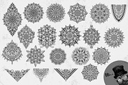 20 Hand-Drawn Style Mandala Set, an Icon by GODZILLARGE (Thumbnail 2 of 7)