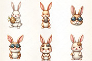 Easter Steampunk Bunny Clipart, an Illustration by CrexoraLab (Thumbnail 3 of 5)
