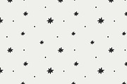 Black & white seamless patterns set, a Pattern Graphic by Good Studio (Thumbnail 9 of 36)