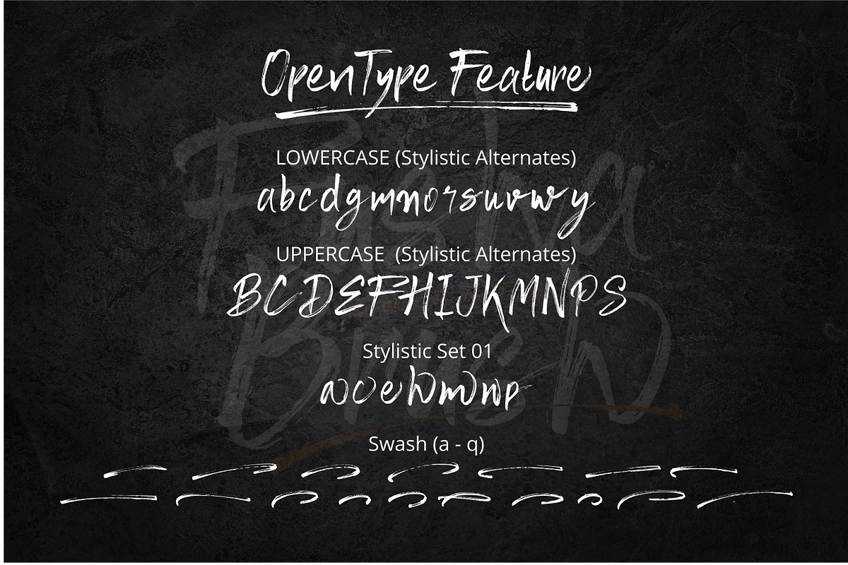 Fusha Brush, a Script Font by Mabhal Studio (Photo 11 of 11)