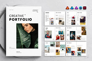 Creative Portfolio Template, a Magazine Template by DesignCrest (Thumbnail 1 of 14)