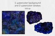 Magic school watercolor clipart, an Education Illustration by AnastasiaWatercolor (Thumbnail 6 of 9)